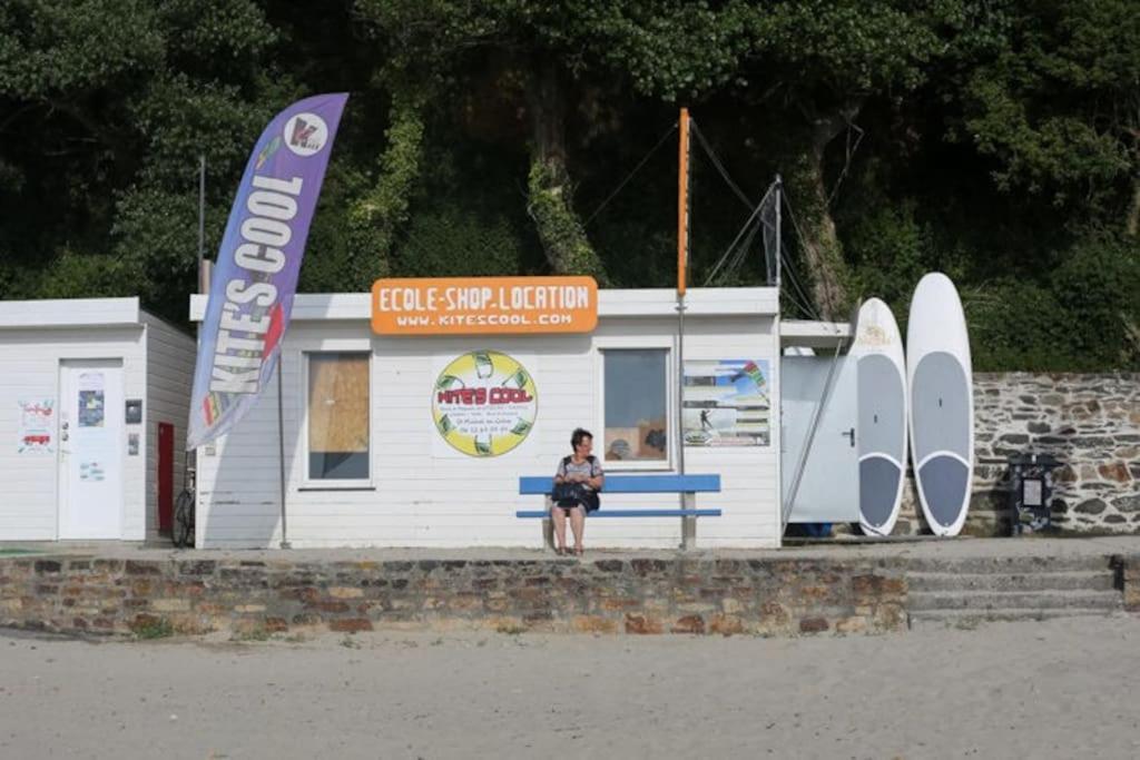Ty Ar Mor Maison De La Mer, A 40 M De La Plage Saint-Michel-en-Grève Eksteriør billede