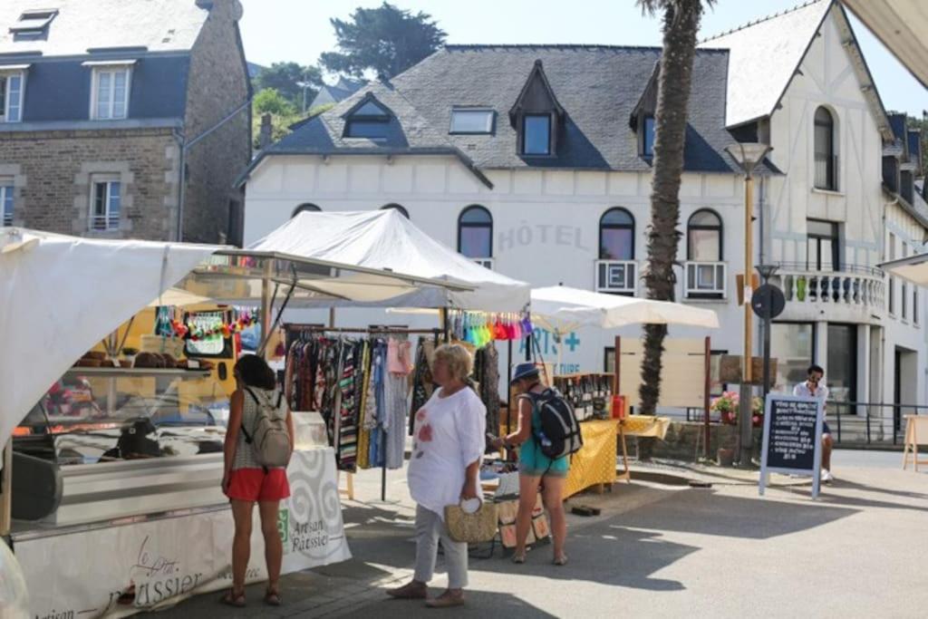 Ty Ar Mor Maison De La Mer, A 40 M De La Plage Saint-Michel-en-Grève Eksteriør billede