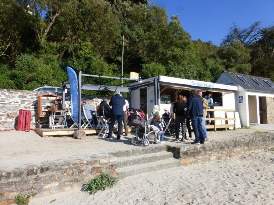 Ty Ar Mor Maison De La Mer, A 40 M De La Plage Saint-Michel-en-Grève Eksteriør billede